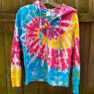 No Boundaries Tye dye hoodie sz. S